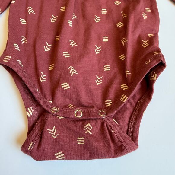 NEW Little Liam & Kate Quinn Long Sleeve Organic Cotton Bodysuit 18-24 Months - Picture 3 of 8